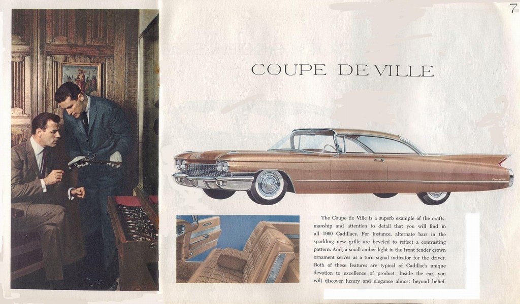 1960 Cadillac Full Line Brochure Page 3